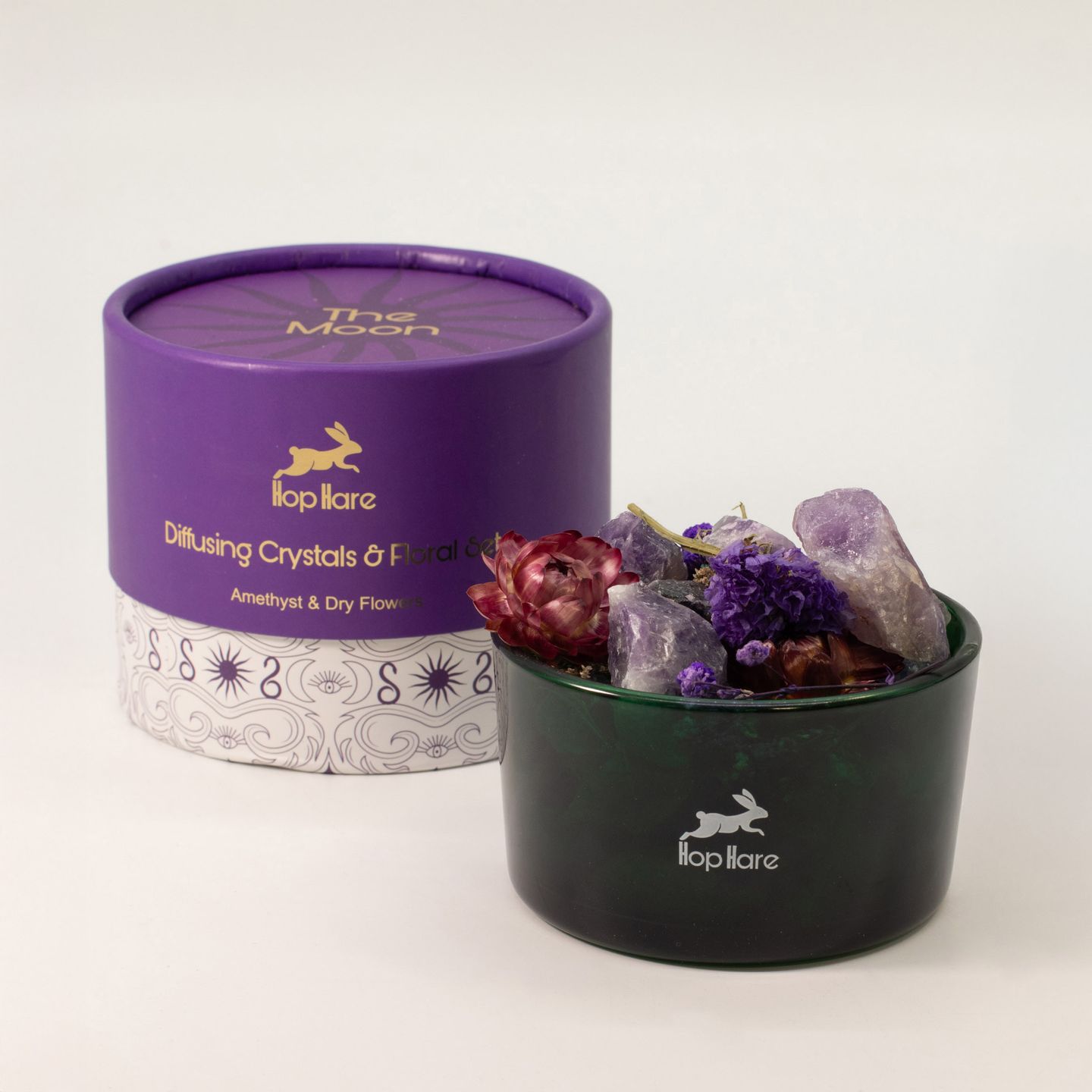 Cristaux Diffusants et Ensembles Floraux Hop Hare