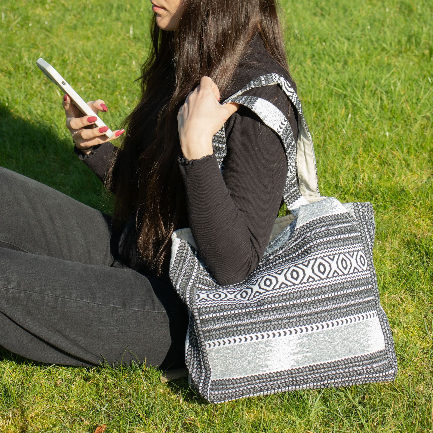 Sacs Naturels Jacquard – Atlas Nomade