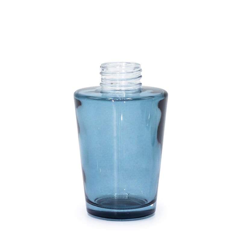 Flacon Diffuseur à Roseaux Vase 100 ml (col de 28 mm) - Bleu Fumé