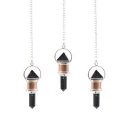 The Night Watcher - Pièce Combinée - Pendule en cuivre - Obsidienne