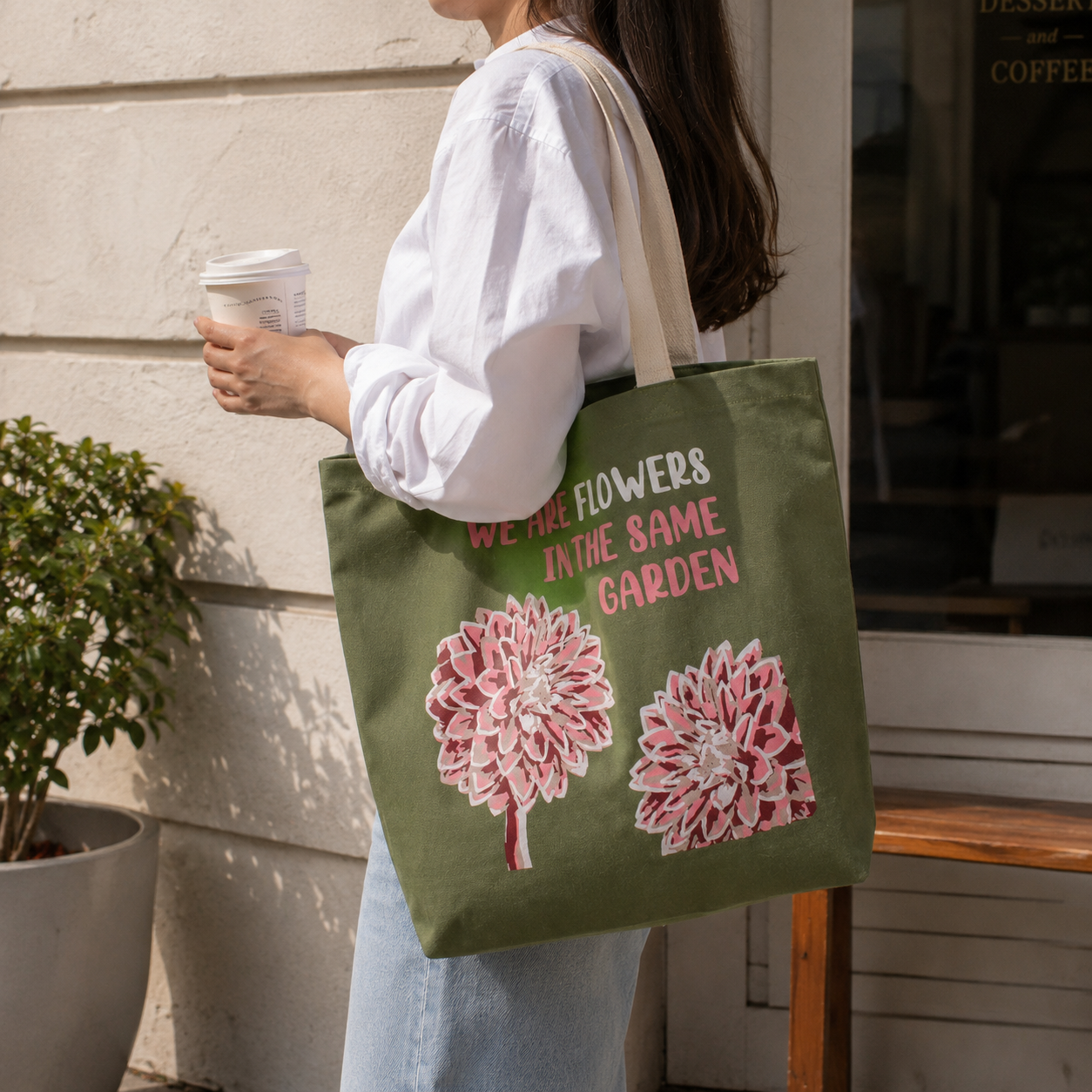 Sacs en coton imprimés