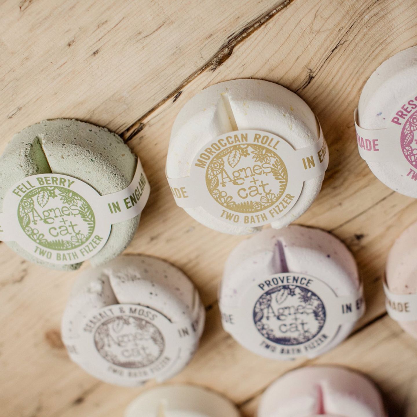 Galets de Bain Effervescents - Deux en Un