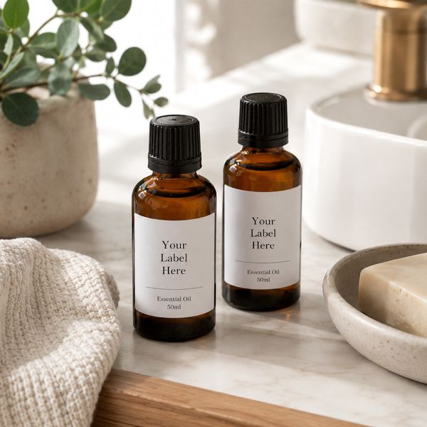 Huiles essentielles professionnelles 50ml - sans étiquette