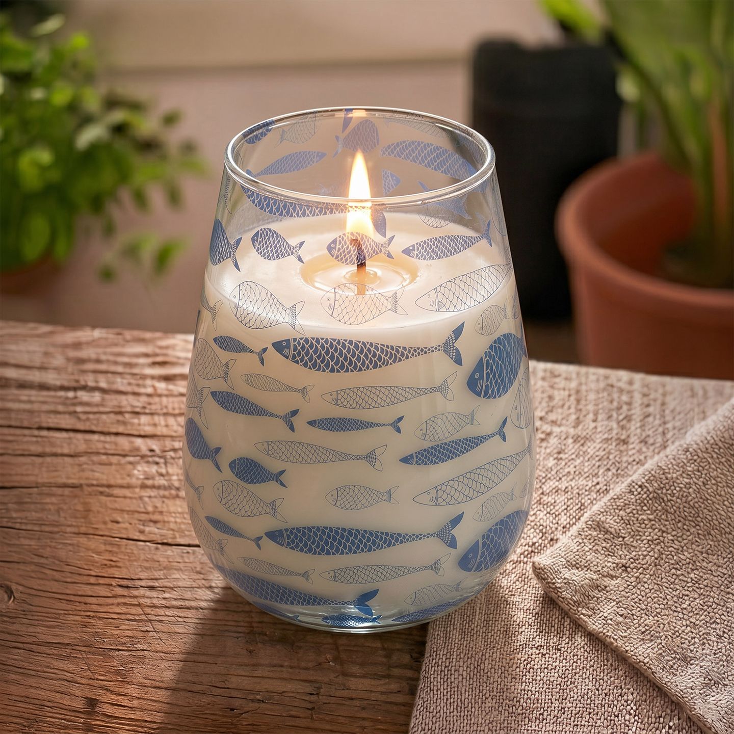 Bougies En Pot En Verre
