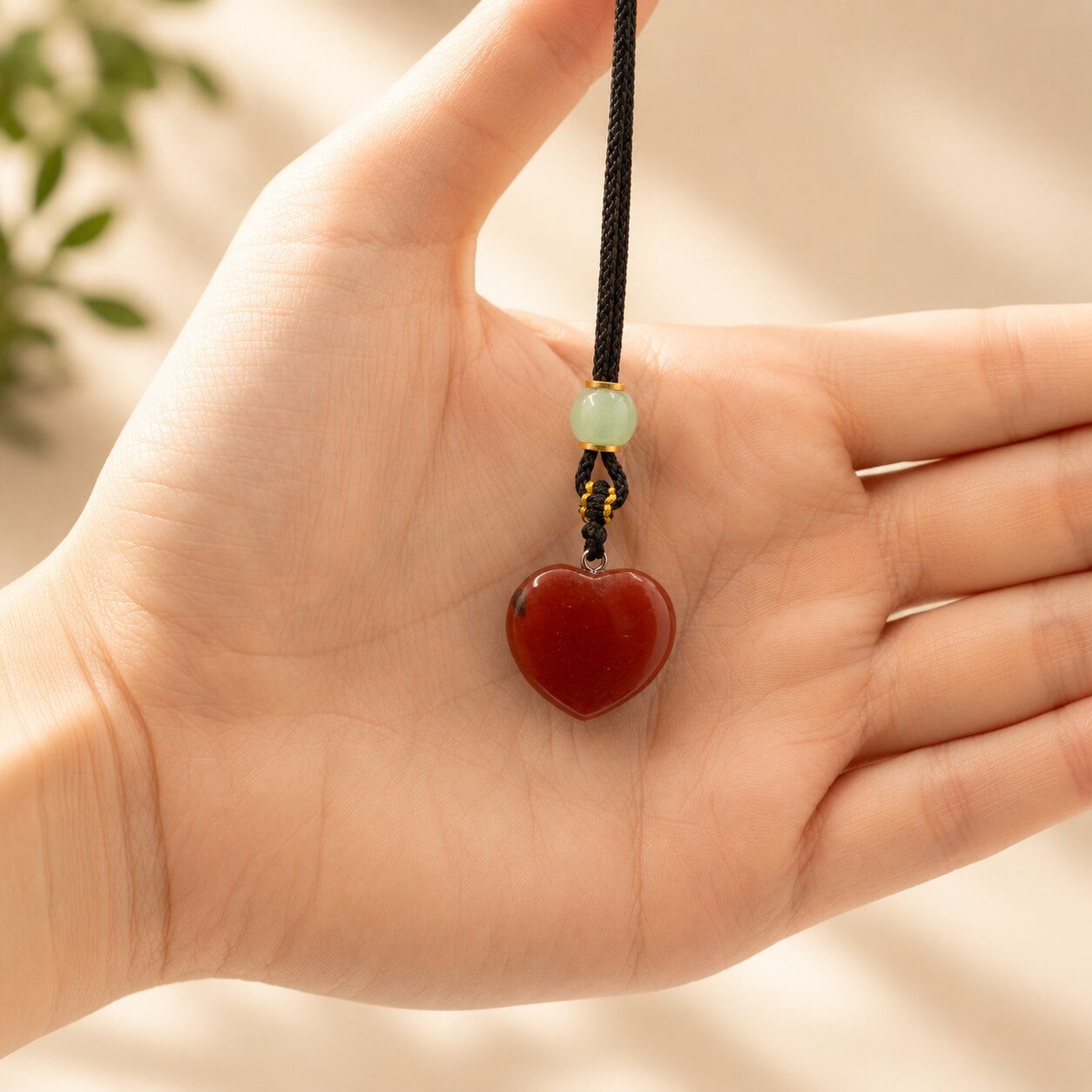 Collier à cordon, pendentifs en pierres précieuses
