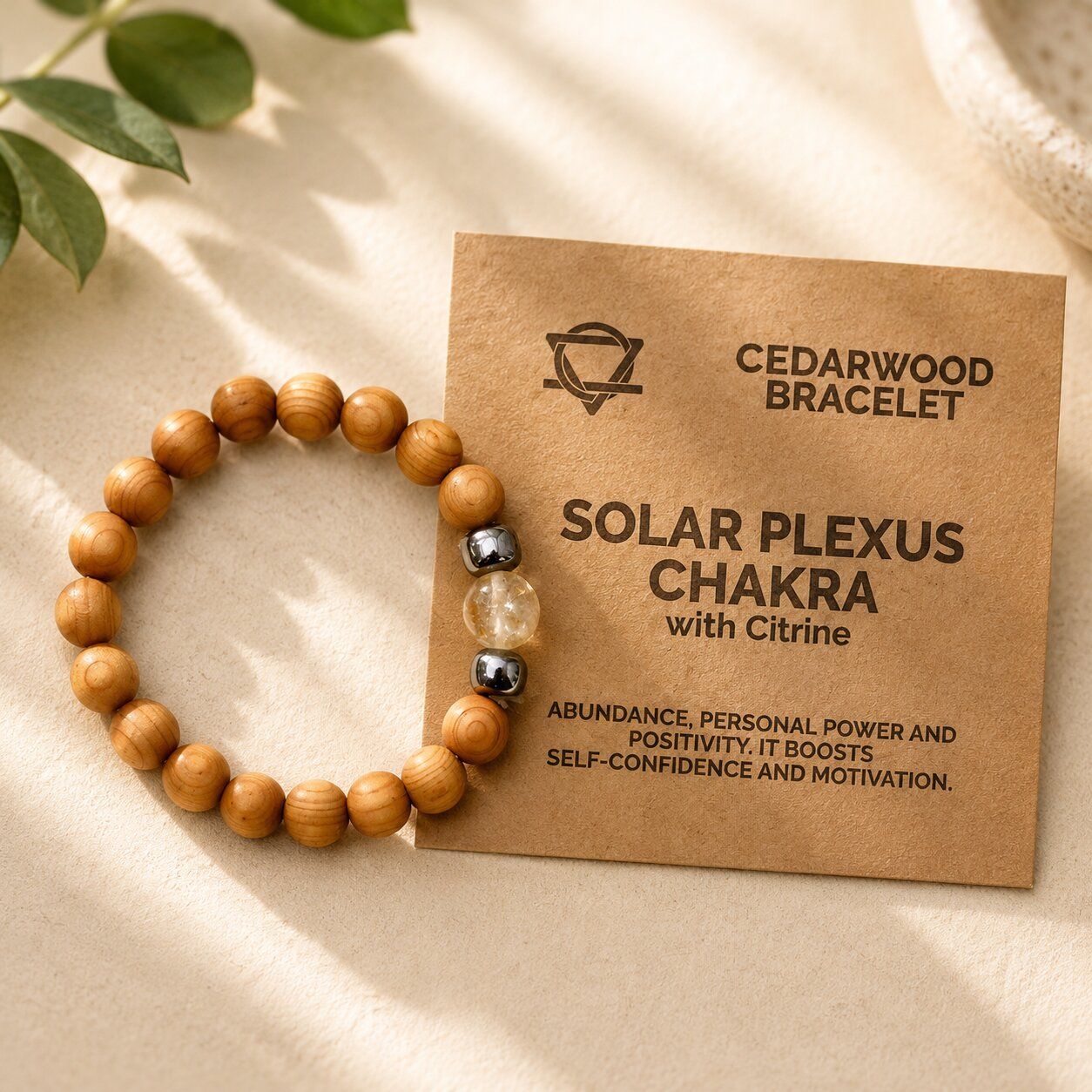 Vente en Gros Bracelets Chakra En Bois De Cèdre