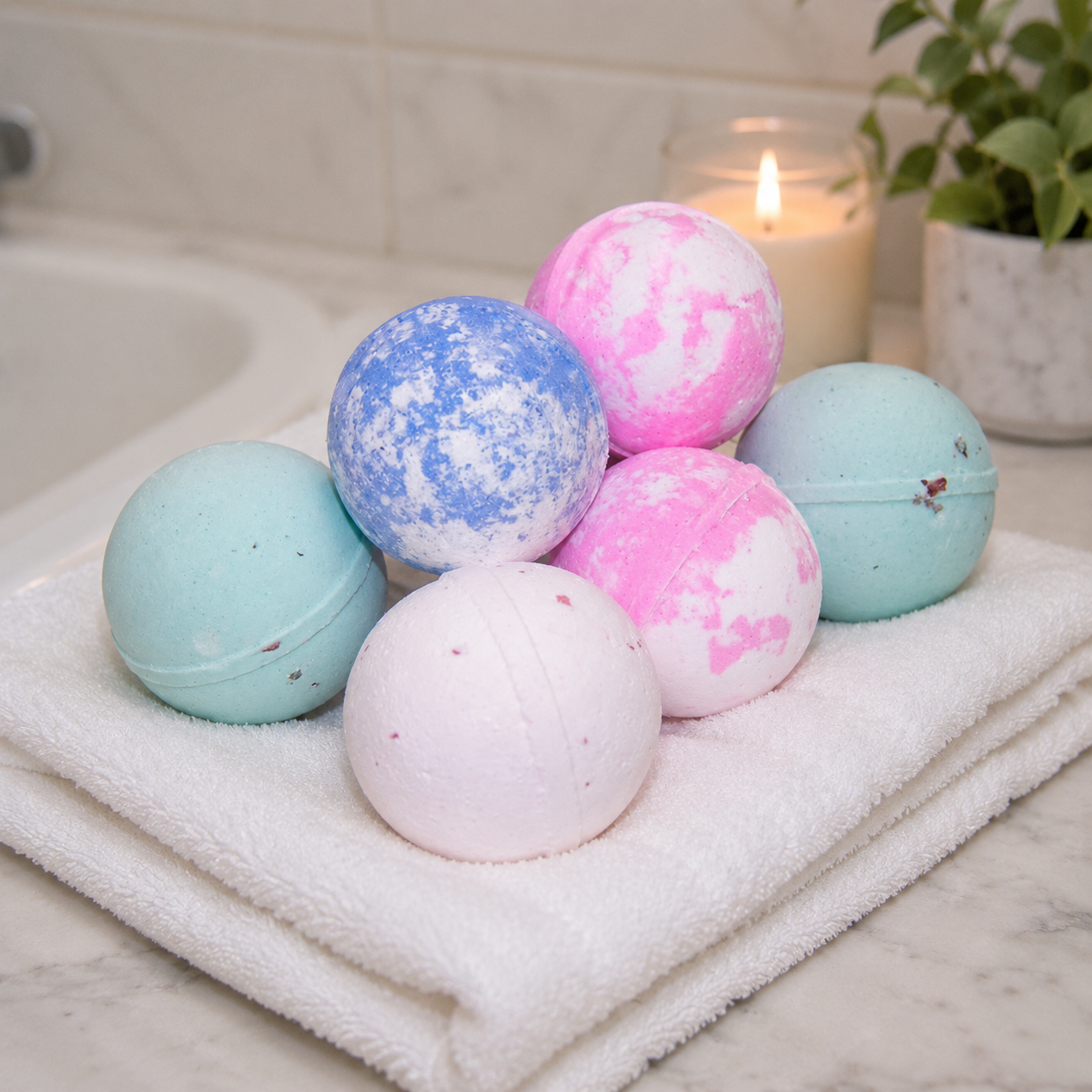 Boules de bain - spécial beurre de karité - 200g