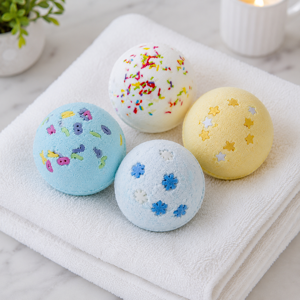Boules de Bain Funky - 180g - Emballage indivuel