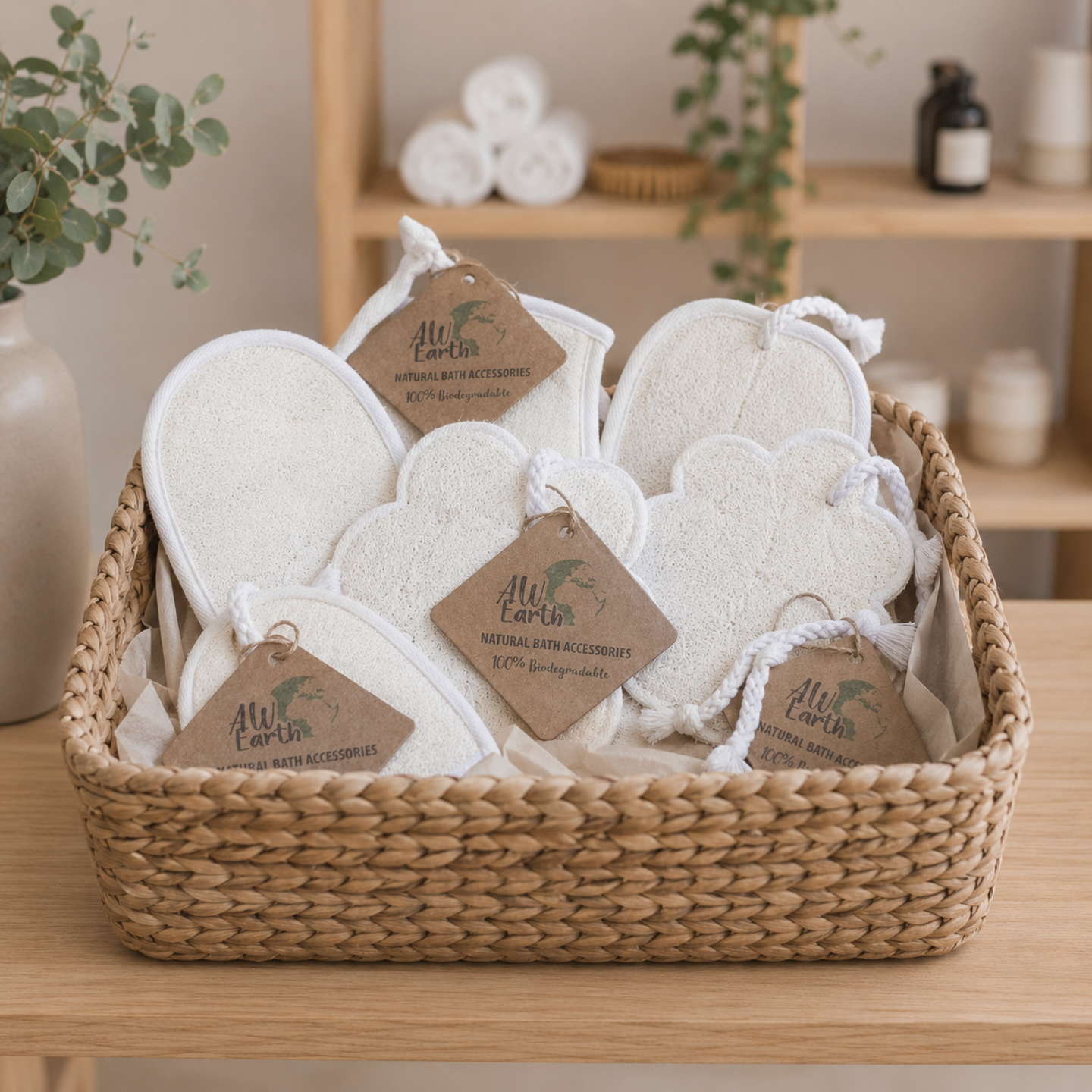 Exfoliant Loofah Naturel