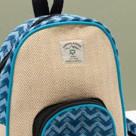 Sac à dos Kathmandu de taille moyenne - Dhaka Design (30 x 21 x 9 cm)