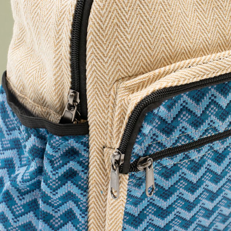 Sac à dos standard Katmandou - Design Dhaka (34x27x10 cm)