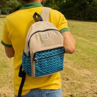 Sac à dos standard Katmandou - Design Dhaka (34x27x10 cm)
