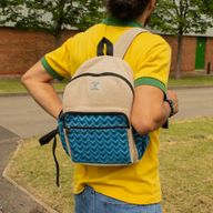 Sac à dos standard Katmandou - Design Dhaka (34x27x10 cm)