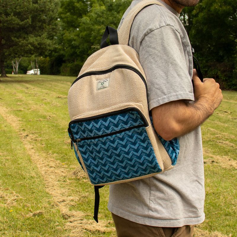 Sac à dos standard Katmandou - Design Dhaka (34x27x10 cm)
