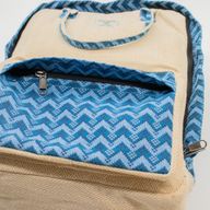 Grand sac à dos Kathmandu - Design Dhaka (39×28×13 cm)