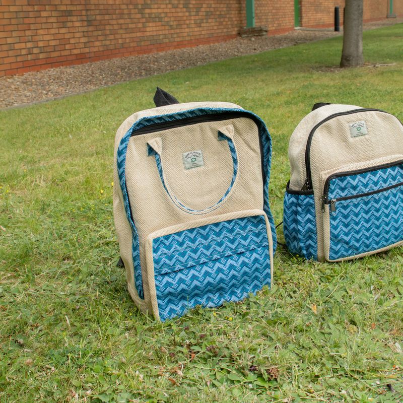 Grand sac à dos Kathmandu - Design Dhaka (39×28×13 cm)