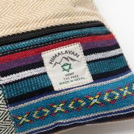 Sac cabas Patchwork Kathmandu - Dhaka Design (37 × 38 cm)
