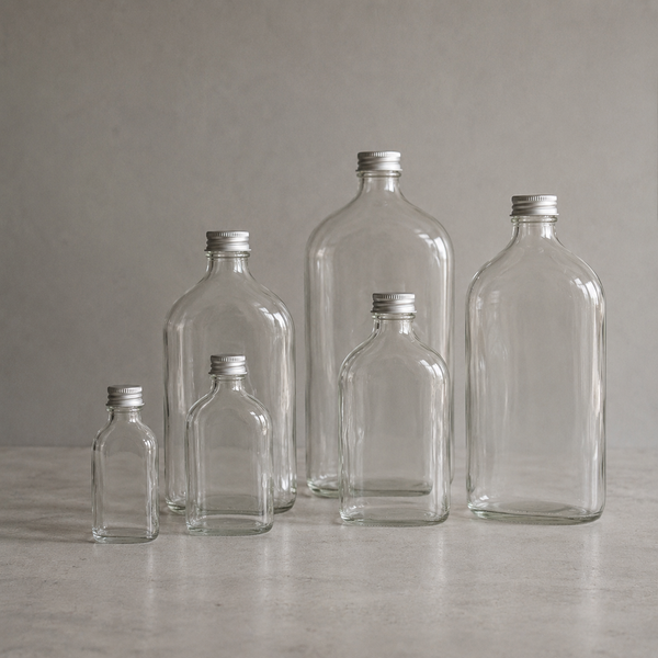 Bouteille en Verre Transparent