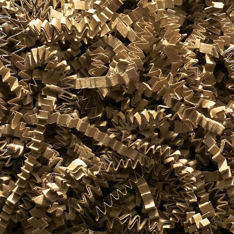 Papier déchiqueté ZigZag DeLux - Naturel Éco 1 kg