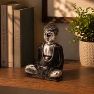 Bouddha noir et gris - moyen