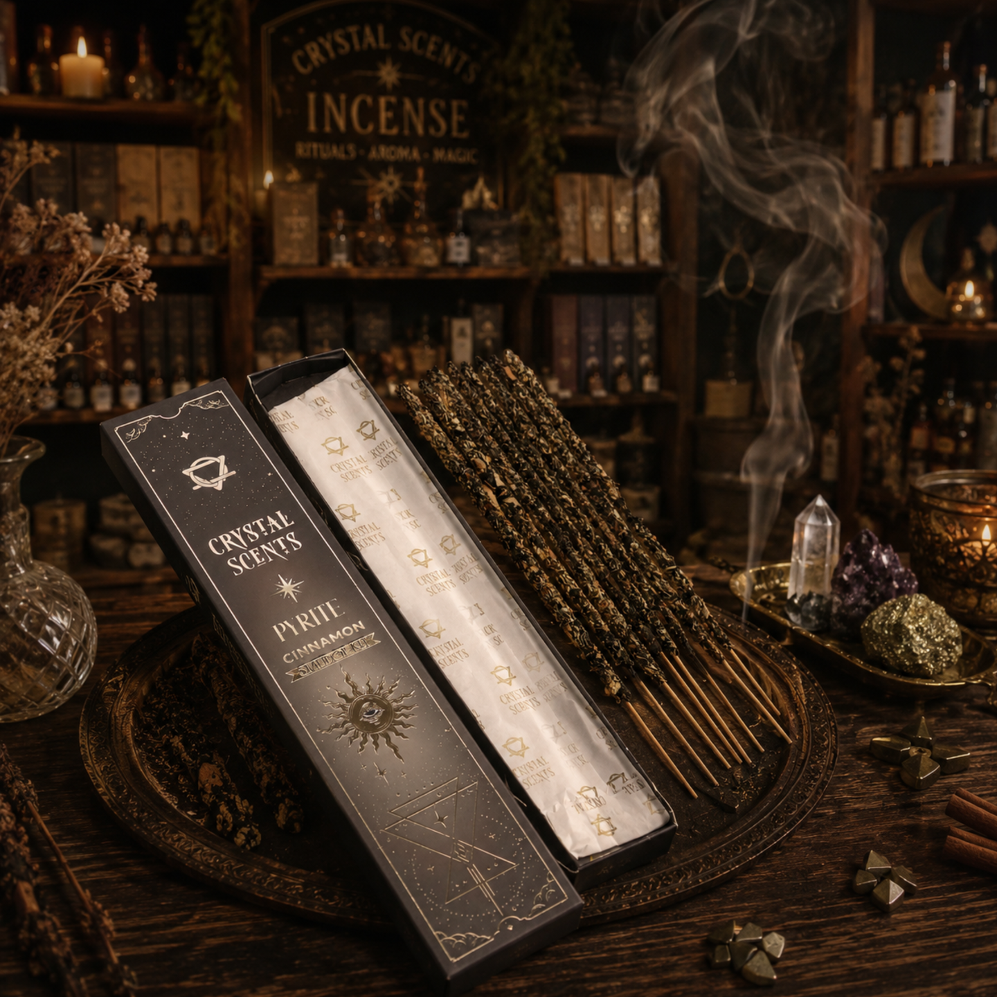 Encens de Purification aux Cristaux – En Gros
