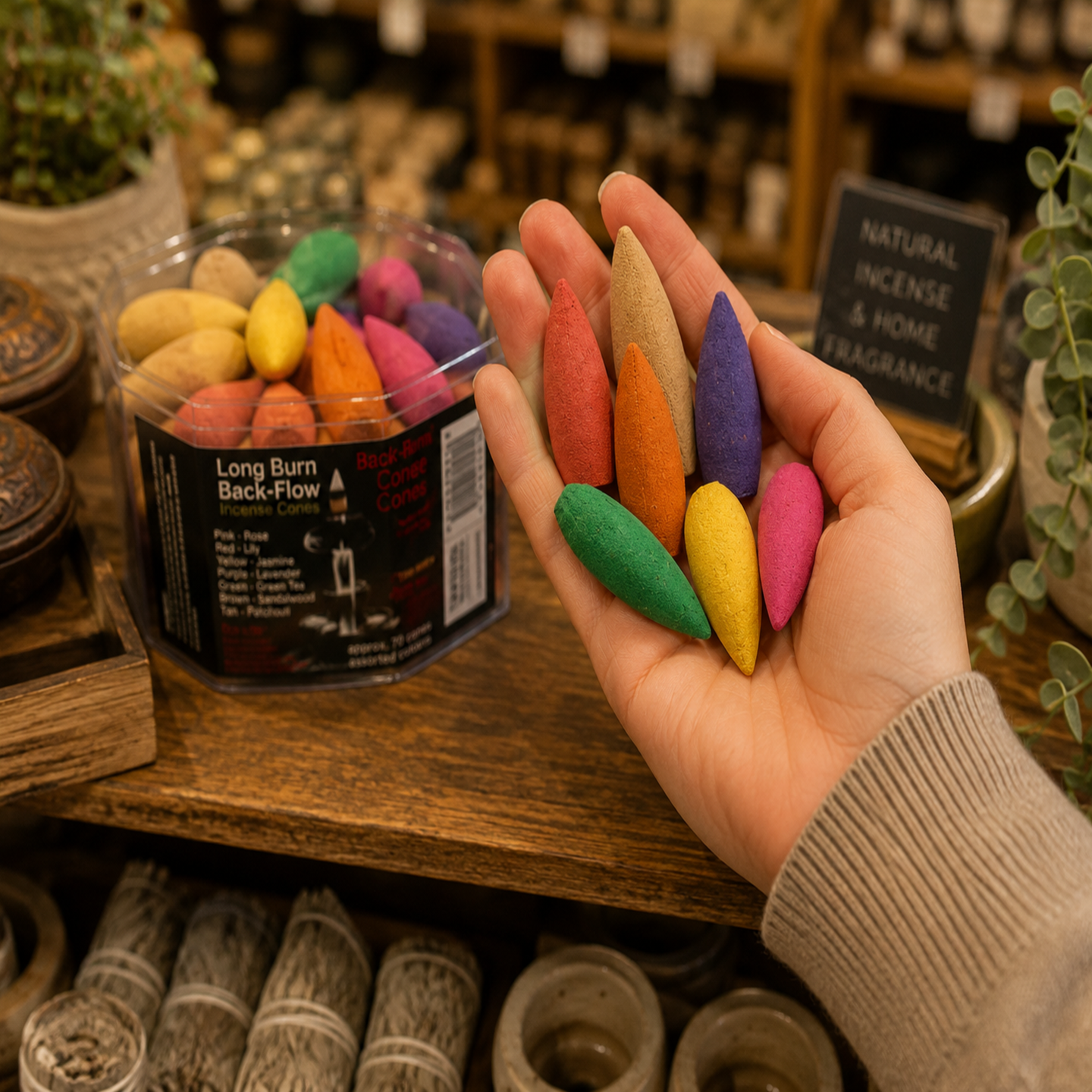 Cônes Percés Parfumés en vrac 500g