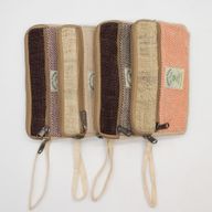 Pochette zippée en chanvre pour téléphone/Tobacoo/Anything (assortie)