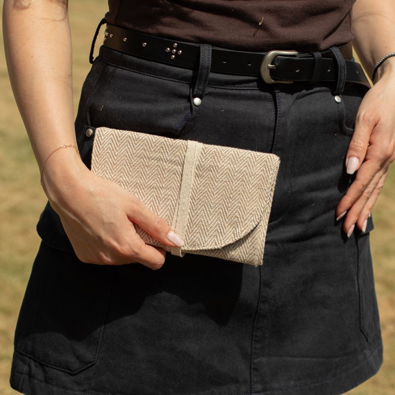 Pochette en chanvre pour téléphone / tabac / Anything Wrap (assortie)
