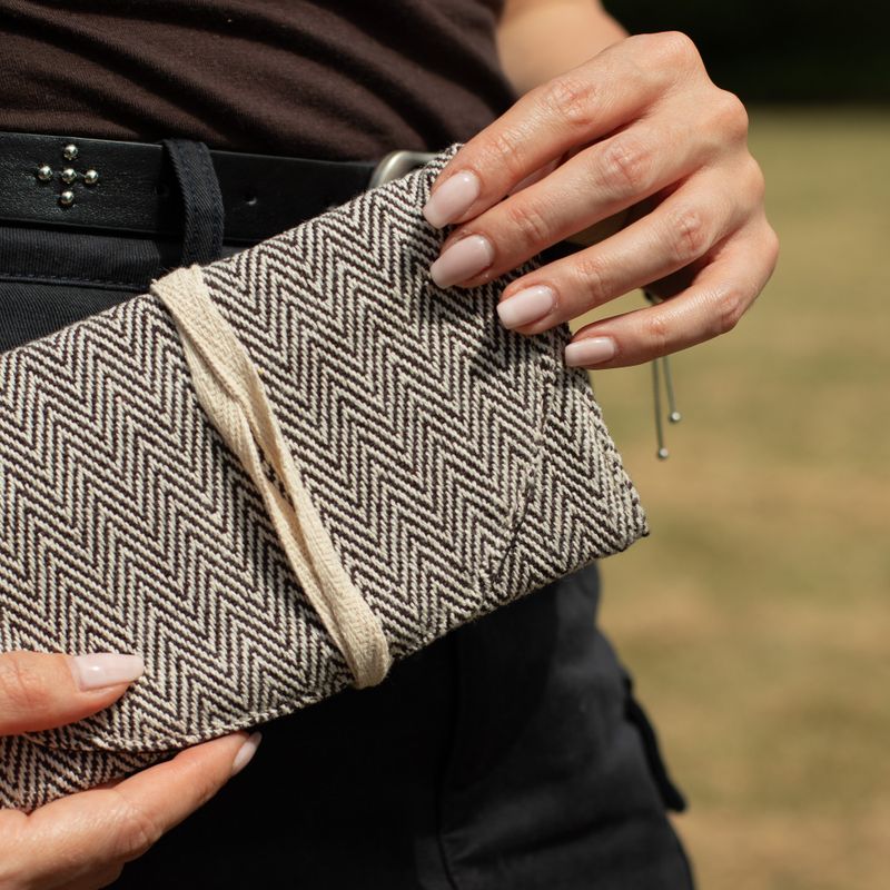 Pochette en chanvre pour téléphone / tabac / Anything Wrap (assortie)