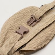 Sac banane en coton et chanvre - naturel