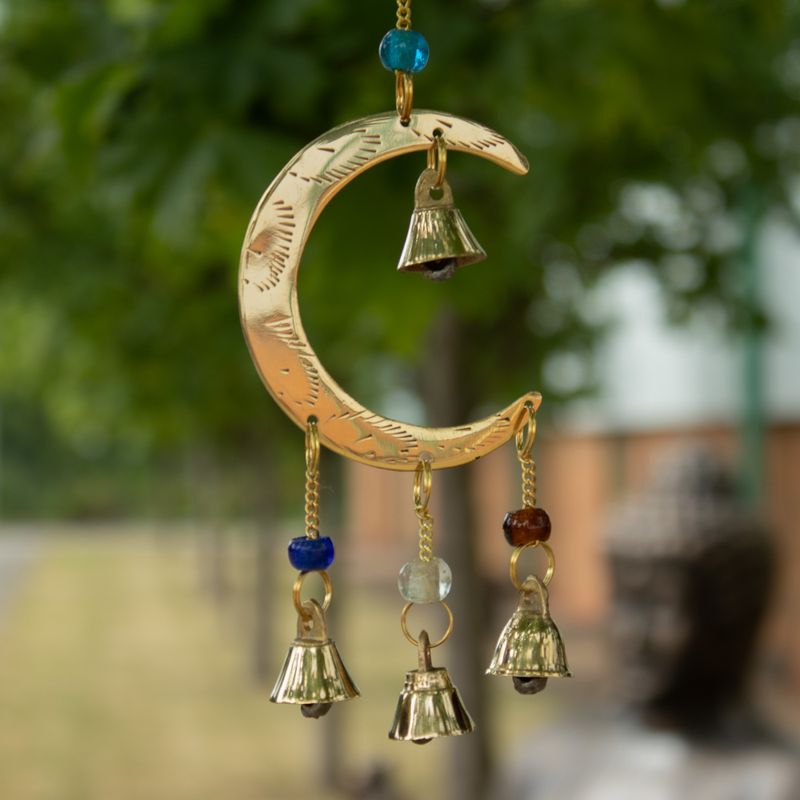 Carillons indiens - Moon Drop - 10 cloches - 6,5 x 63 cm