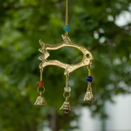 Carillons indiens - Fish Drop - 7 cloches - 8,5 × 54 cm