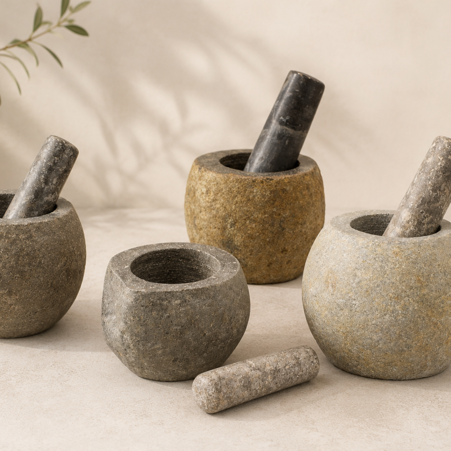 Mortier et Pilon en Marbre