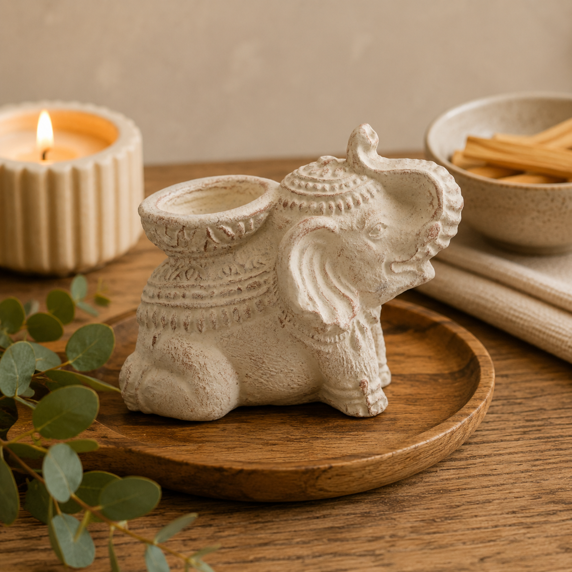 Brûleurs d'encens aux herbes marines