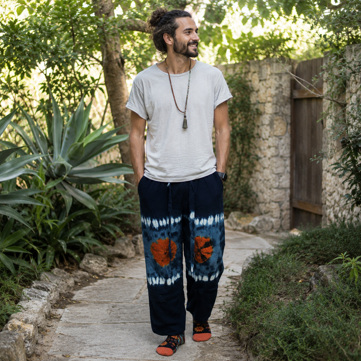 Pantalon De Détente Style Japonais – Collection lin-rayonne