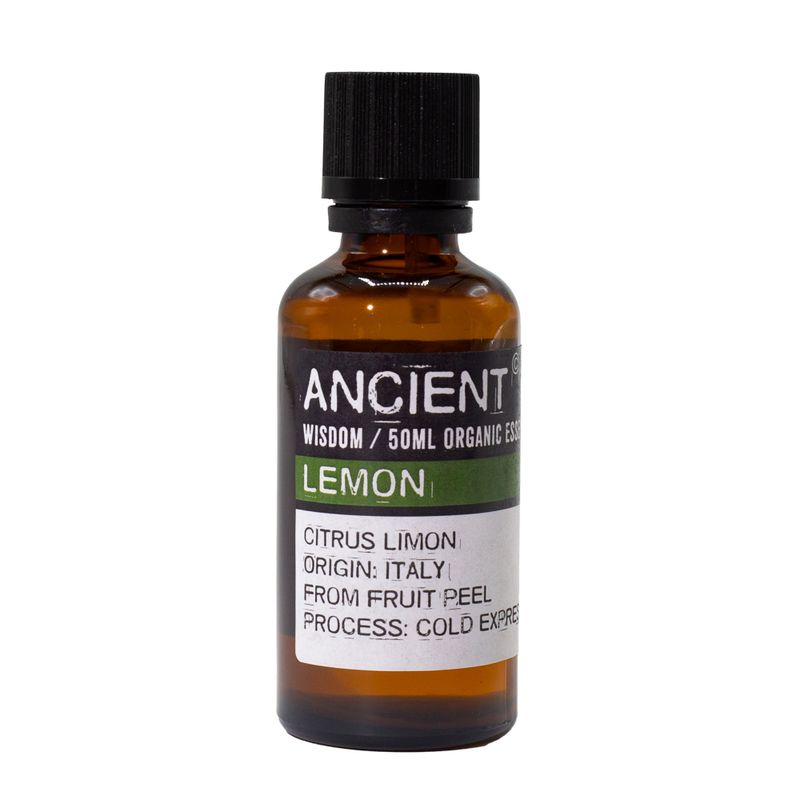 Huile essentielle biologique de citron 50 ml