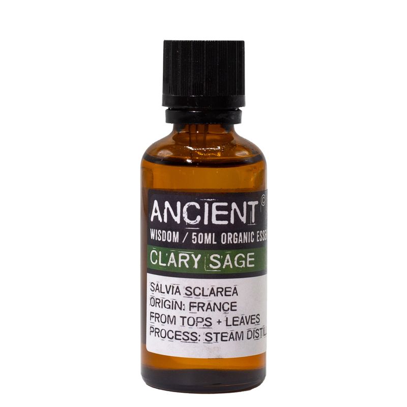 Huile essentielle biologique de sauge sclarée 50 ml