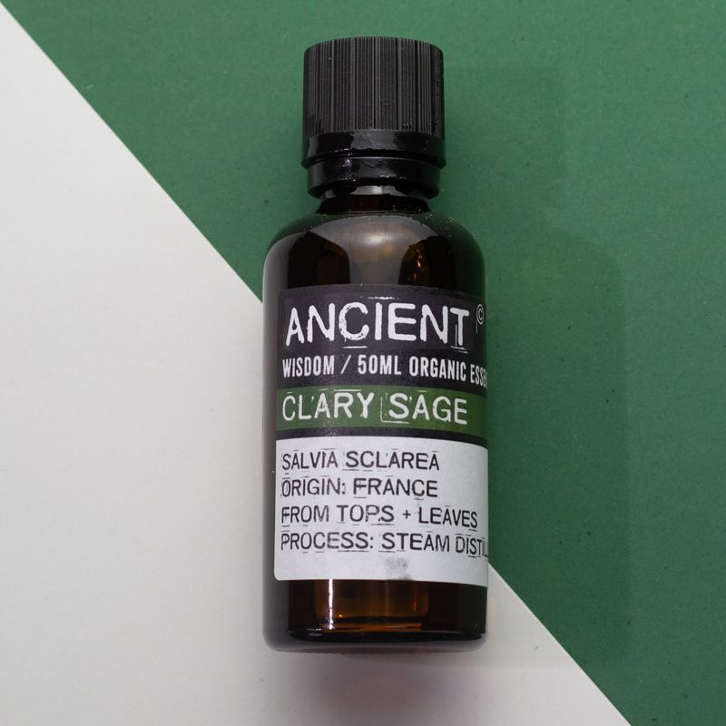 Huile essentielle biologique de sauge sclarée 50 ml