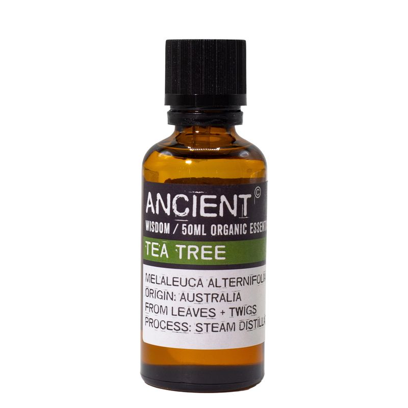 Huile essentielle d'arbre à thé biologique de 50 ml
