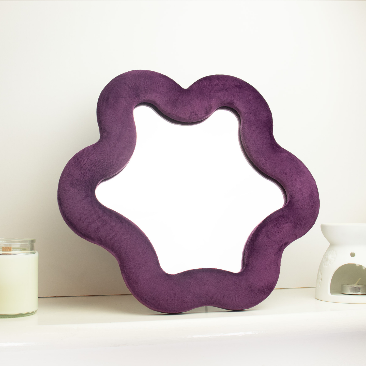 Miroirs doux et ondulés