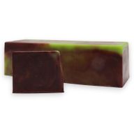 Pain de savon tranché de Dubaï (13 pièces) - Truffe émeraude - Étiquette blanche
