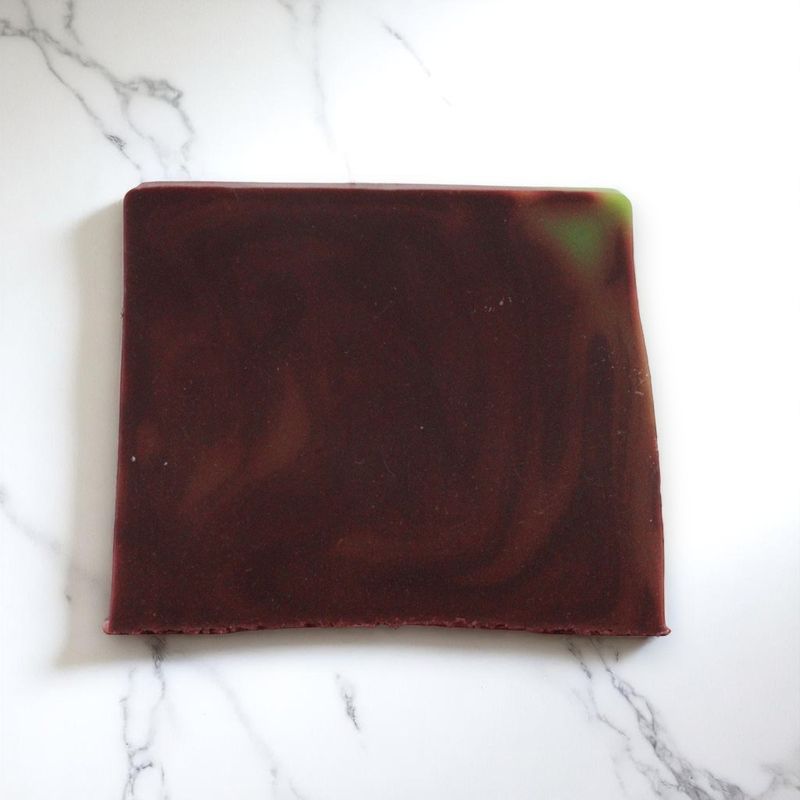 Pain de savon tranché de Dubaï (13 pièces) - Truffe émeraude - Étiquette blanche