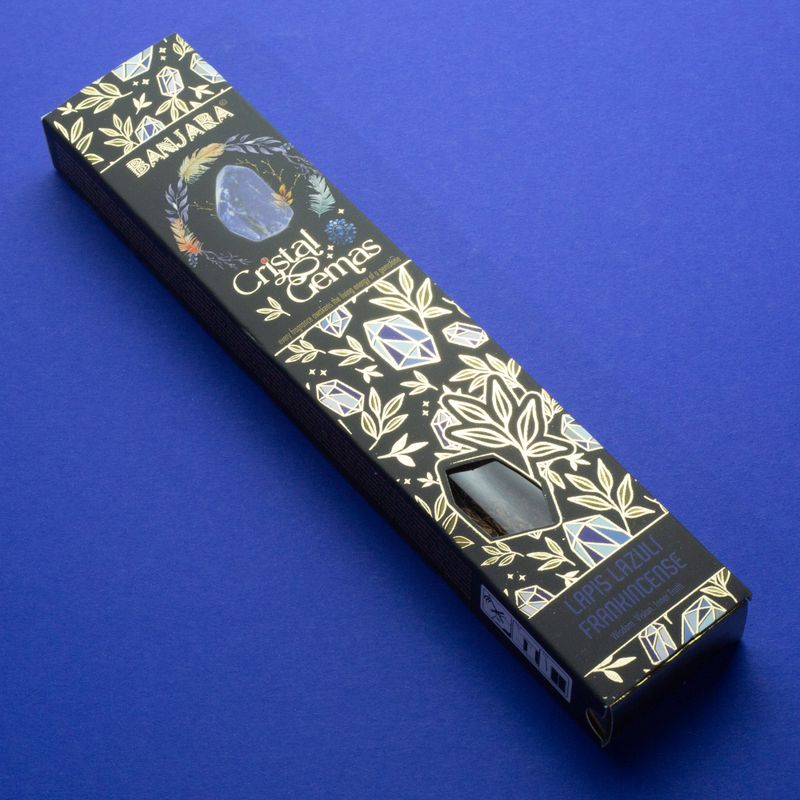 Banjara Cristal Gemmes - lapis-lazuli encens