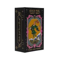 Ensemble de cartes de Tarot en feuille d'or - avec livret