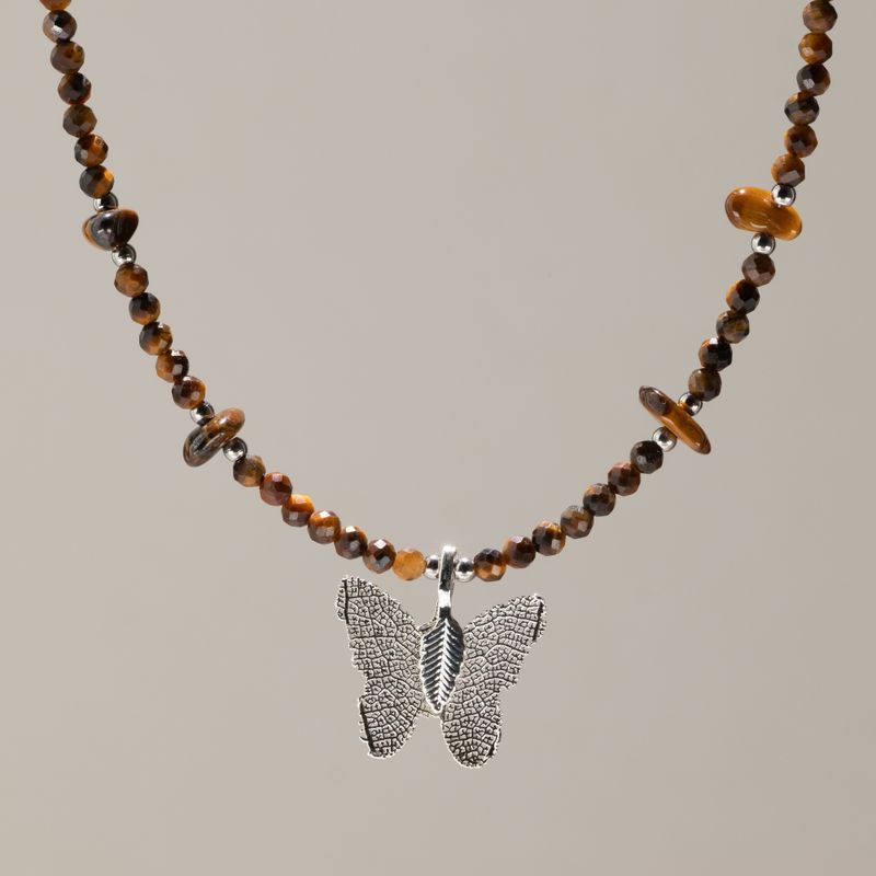 Ensemble de colliers en pierres précieuses Esprit de Nymphe - Crépuscule sur la mer