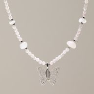 Ensemble de colliers en pierres précieuses Esprit de Nymphe - Amour et Flamme