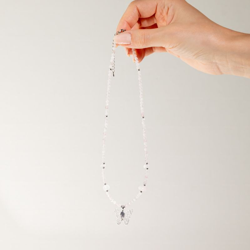 Ensemble de colliers en pierres précieuses Esprit de Nymphe - Amour et Flamme