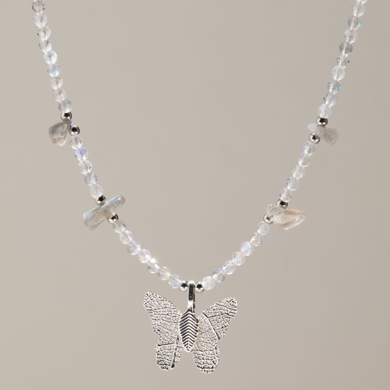 Ensemble de colliers en pierres précieuses Esprit de Nymphe - Aurores boréales