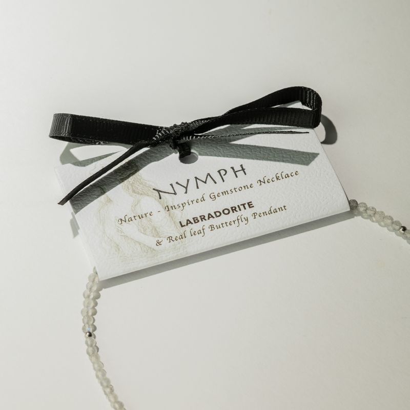 Ensemble de colliers en pierres précieuses Esprit de Nymphe - Aurores boréales