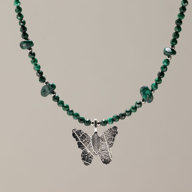Ensemble de colliers en pierres gemmes Esprit de la Nymphe - Esprit de la Forêt